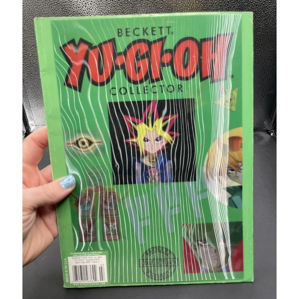 Beckett Yu-Gi-Oh! Collector Issue 6 June/July 2005 Obelisk Cover 3D Hologram